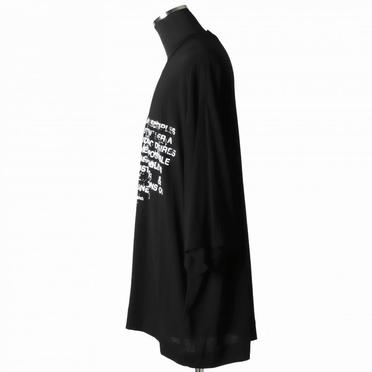 917CPM7 CUPRO/COTTON JERSEY　BLACK No.3