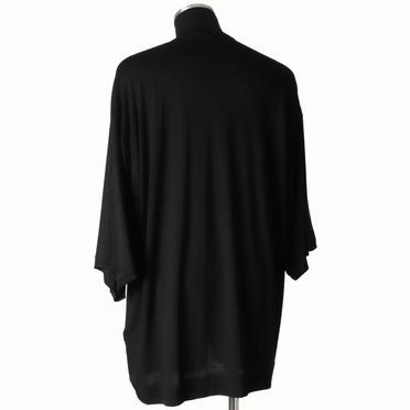 917CPM7 CUPRO/COTTON JERSEY　BLACK No.4
