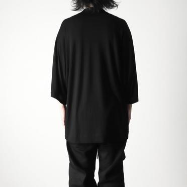 917CPM7 CUPRO/COTTON JERSEY　BLACK No.17