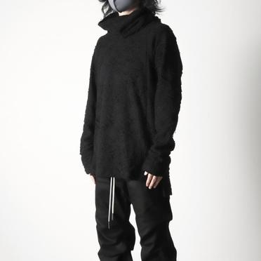 High Neck Top　BLACK No.16