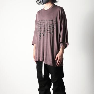917CPM7 CUPRO/COTTON JERSEY　ASH PURPLE No.16