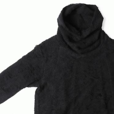 High Neck Top　BLACK No.13