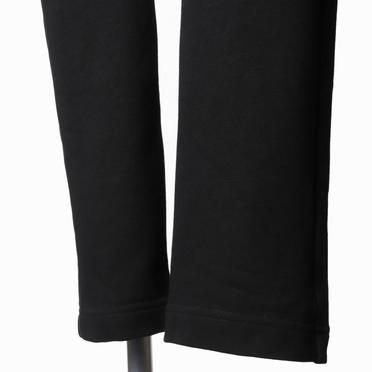 Sweat Side Zip Sarrouel Pants　BLACK No.11