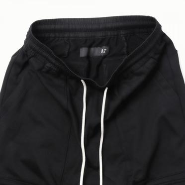 Sweat Side Zip Sarrouel Pants　BLACK No.12