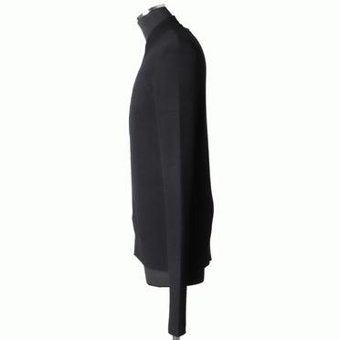 917KNM1 RAYON/WOOL YARN　BLACK No.3