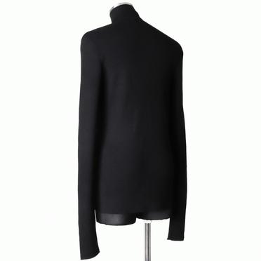917KNM1 RAYON/WOOL YARN　BLACK No.4