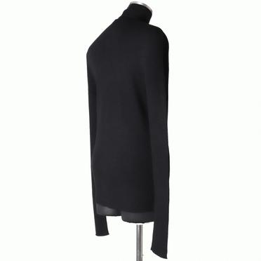 917KNM1 RAYON/WOOL YARN　BLACK No.6