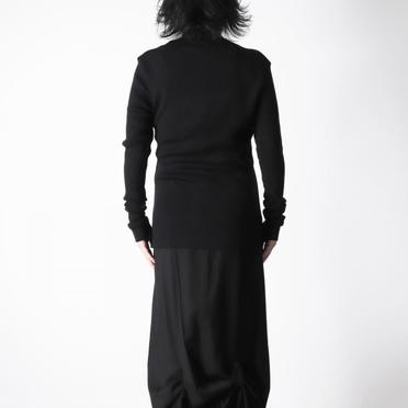 917KNM1 RAYON/WOOL YARN　BLACK No.17