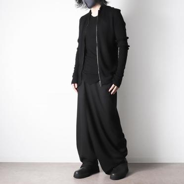 917KNM1 RAYON/WOOL YARN　BLACK No.23