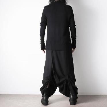 917KNM1 RAYON/WOOL YARN　BLACK No.24