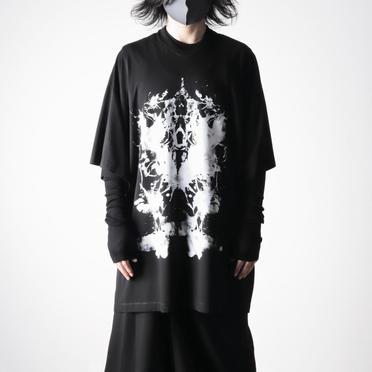 917CUM7 COTTON/SILK RIB　BLACK No.23