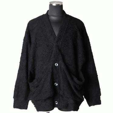 Jumbo Cardigan　BLACK No.1