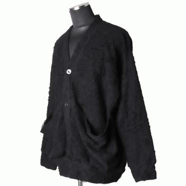 Jumbo Cardigan　BLACK No.2