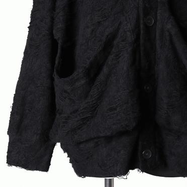 Jumbo Cardigan　BLACK No.12