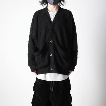 Jumbo Cardigan　BLACK No.17