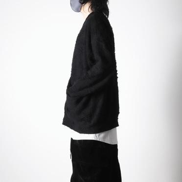 Jumbo Cardigan　BLACK No.19