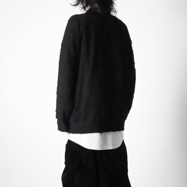 Jumbo Cardigan　BLACK No.20