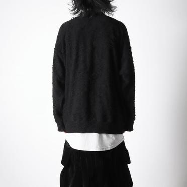 Jumbo Cardigan　BLACK No.21