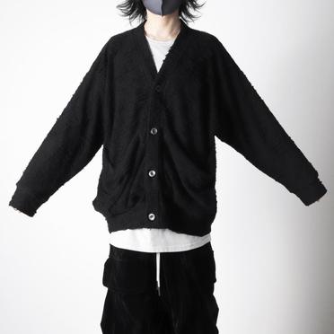 Jumbo Cardigan　BLACK No.24