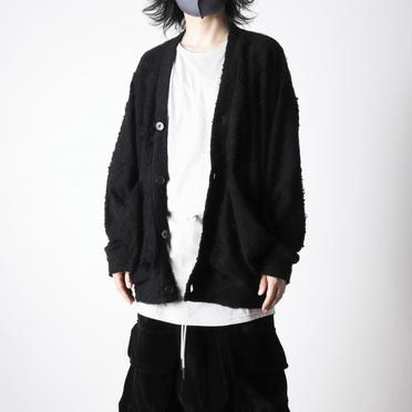 Jumbo Cardigan　BLACK No.25