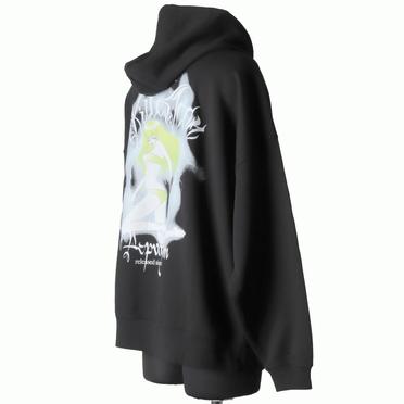 Souvenir Graphic Big Hoody『Eve』　BLACK No.6
