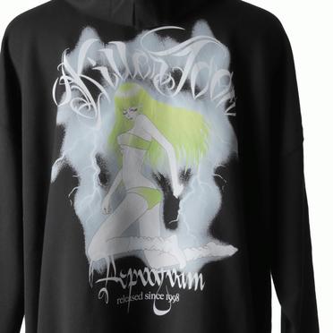 Souvenir Graphic Big Hoody『Eve』　BLACK No.9