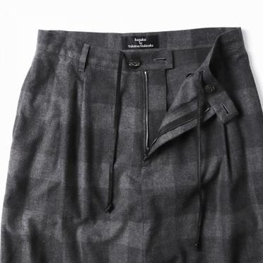 P-950 turn up sarrouel pants　GRAY No.7
