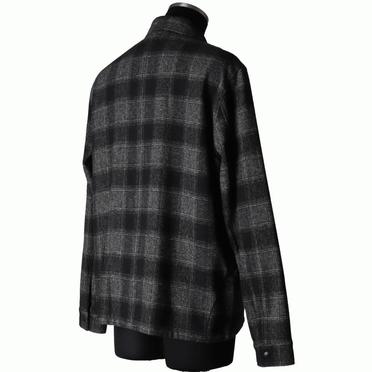 FLANNEL SHIRT　BLACK No.6