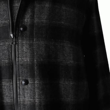 FLANNEL SHIRT　BLACK No.10