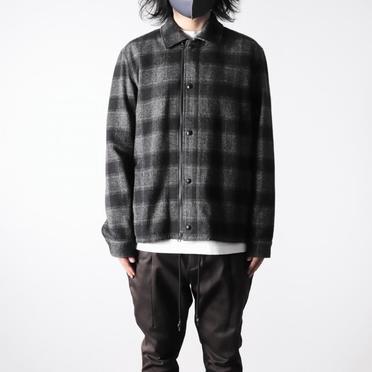 FLANNEL SHIRT　BLACK No.15