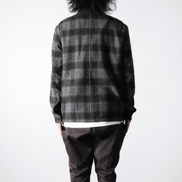 FLANNEL SHIRT　BLACK No.19