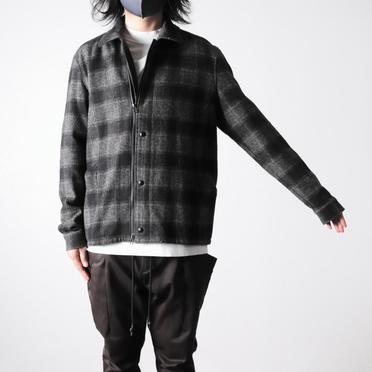 FLANNEL SHIRT　BLACK No.21