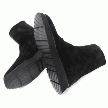 BACK ZIP BOOTS　BLACK No.10