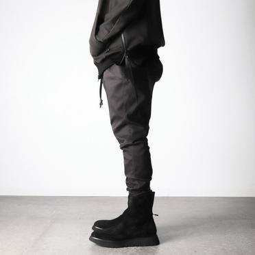 BACK ZIP BOOTS　BLACK No.15