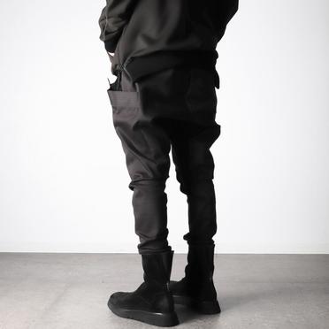 BACK ZIP BOOTS　BLACK No.16