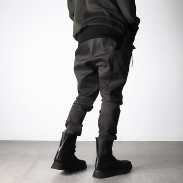 BACK ZIP BOOTS　BLACK No.18