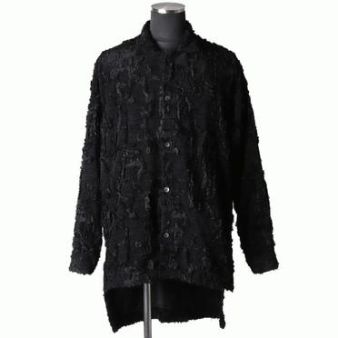 Jacquard Long Shirts　BLACK No.1