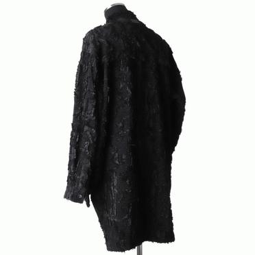 Jacquard Long Shirts　BLACK No.4