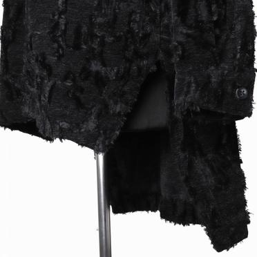 Jacquard Long Shirts　BLACK No.10