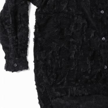 Jacquard Long Shirts　BLACK No.13