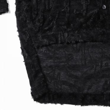 Jacquard Long Shirts　BLACK No.14