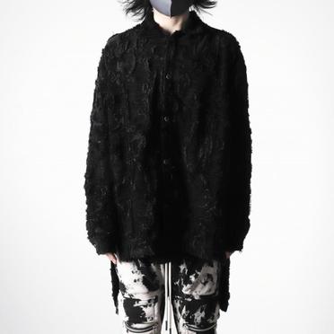 Jacquard Long Shirts　BLACK No.17
