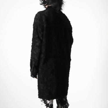 Jacquard Long Shirts　BLACK No.20