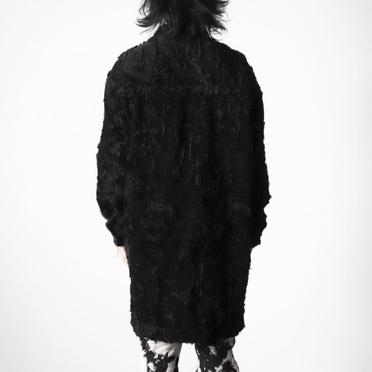 Jacquard Long Shirts　BLACK No.21