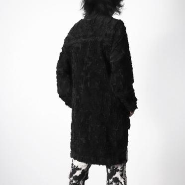 Jacquard Long Shirts　BLACK No.22
