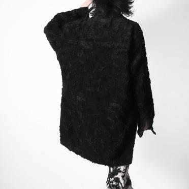 Jacquard Long Shirts　BLACK No.26