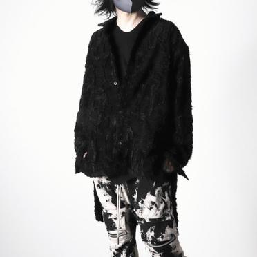 Jacquard Long Shirts　BLACK No.27