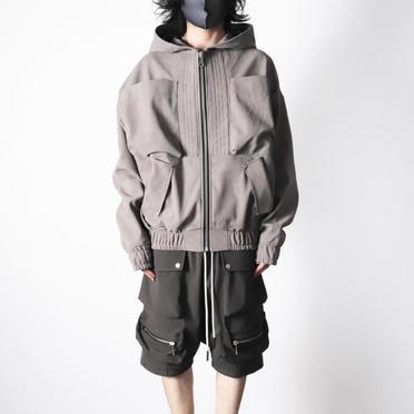 Hooded Blouson　GREY No.17