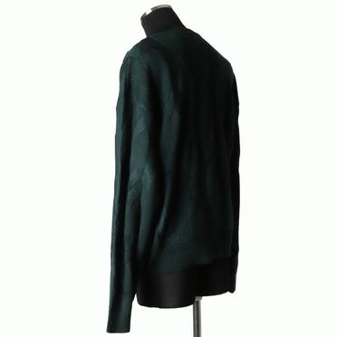 Cable Knit Pullover　GREEN No.4