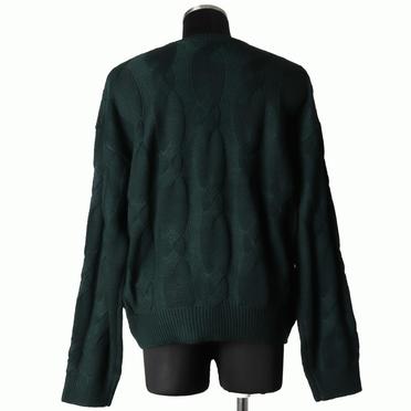 Cable Knit Pullover　GREEN No.5